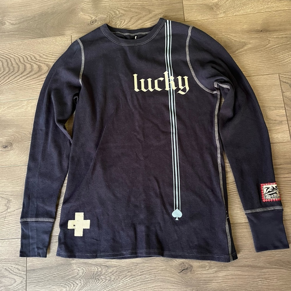 Alp N’ Rock Thermal Dark Navy Blue Top